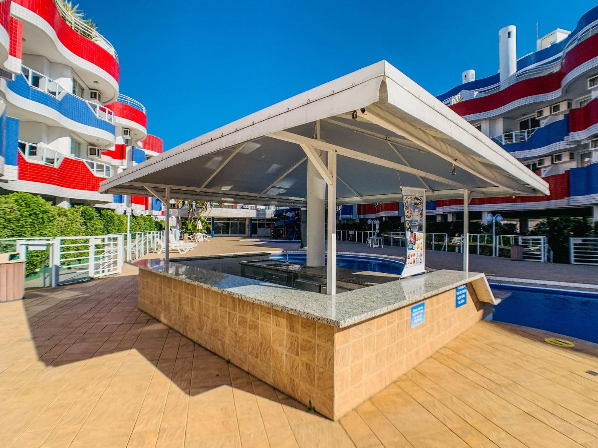 Maravilhoso Apto Wi-Fi E Vista Para O Mar - Hb06F Florianopolis Bagian luar foto